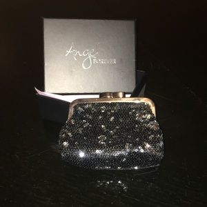 NIB VS sequined coin purse, mini clutch